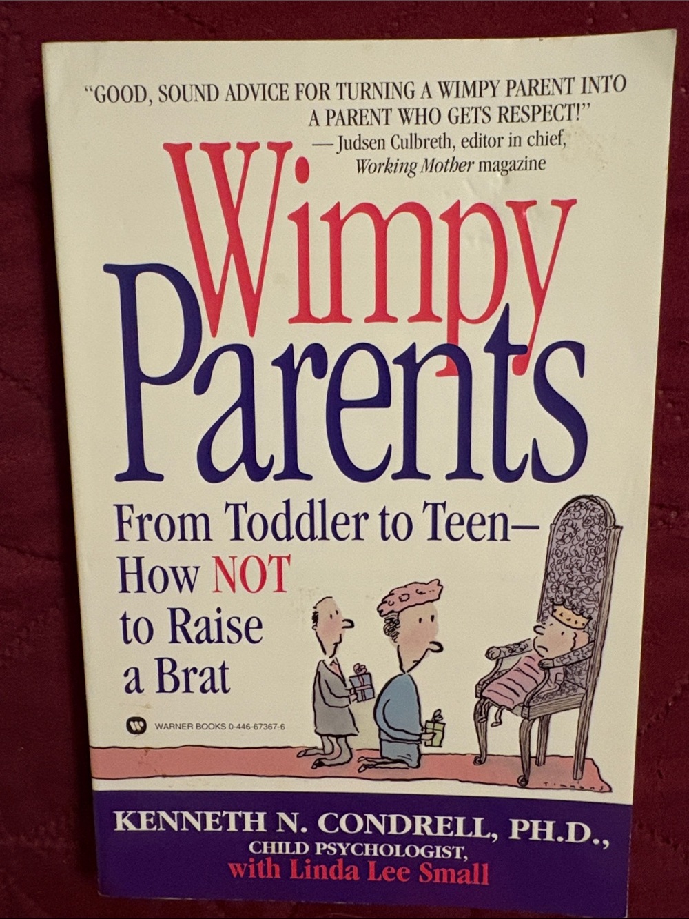 Wimpy Parents Paperback - White/Cream Cover
